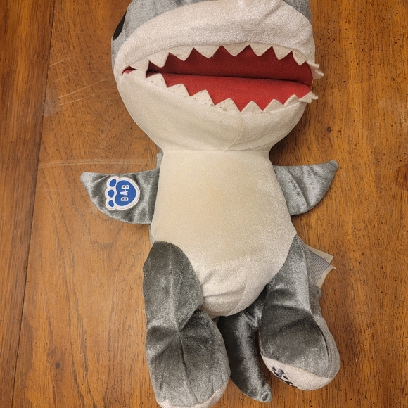 Build A Bear Shark Week Shark Plush - Picture 4 of 7